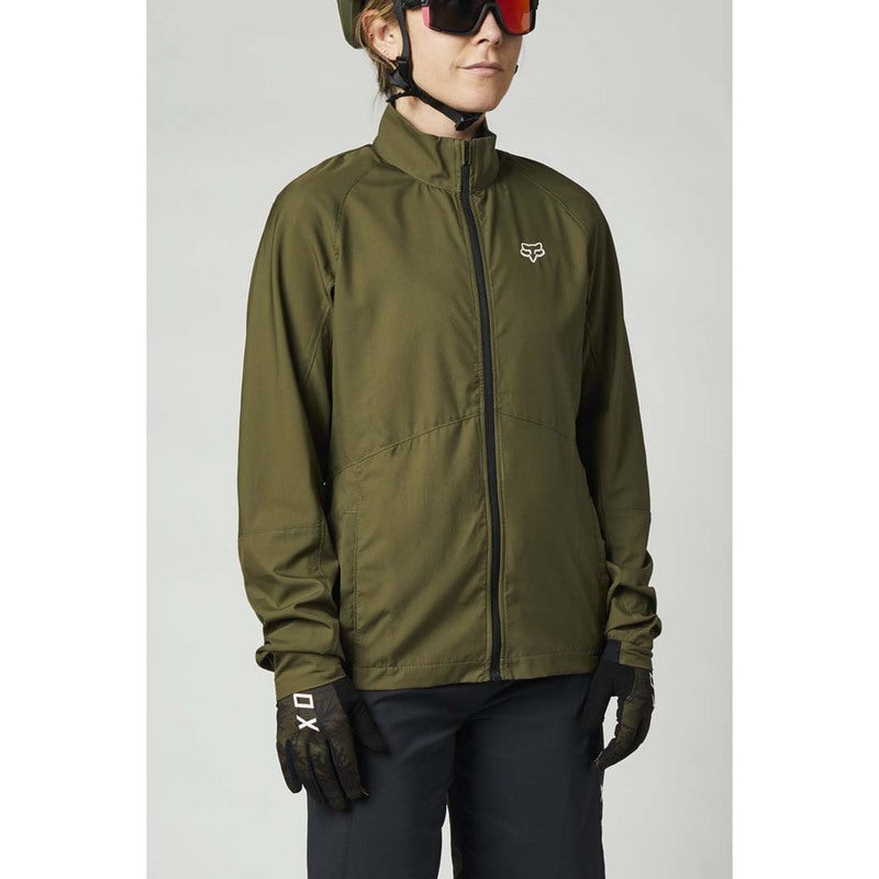 Fox Jacket Wind Ranger Wmn M Olive Green