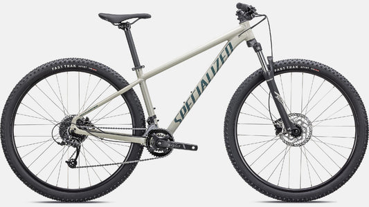 Specialized 22 Rockhopper Sport 29 Large, Gloss White Mountains / Dusty Turquoise