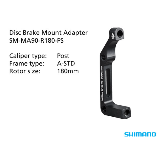 Shimano Brake  Adaptor 180r Sm-ma90-r180-ps