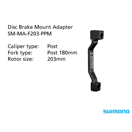 Shimano Brake Adapter Sm-ma-f203p 