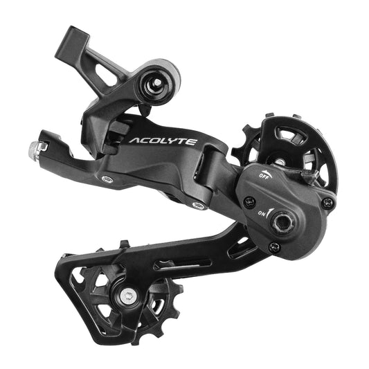 Microshift Rear Derailleur Acolyte Rd-m5185m 8 Sp Med Cage Black