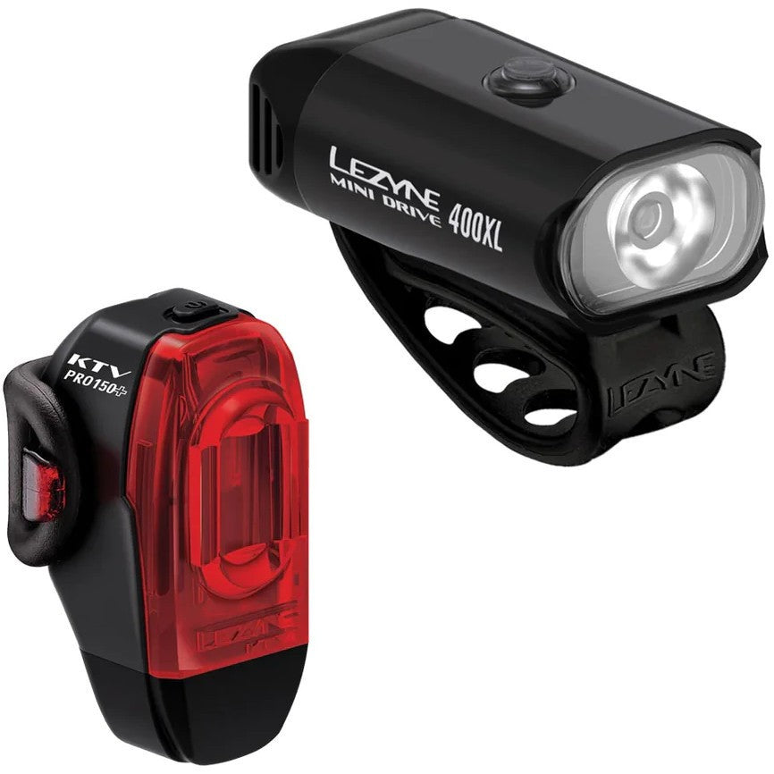 Lezyne Light Combo Mini Drive 400xl Ktv Drv Pair