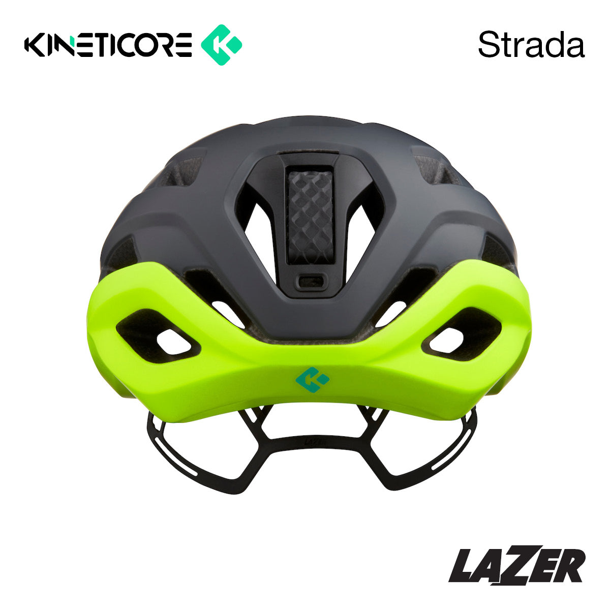Lazer Helmet Strada Kc Small Matte Dark Grey Flash Yellow