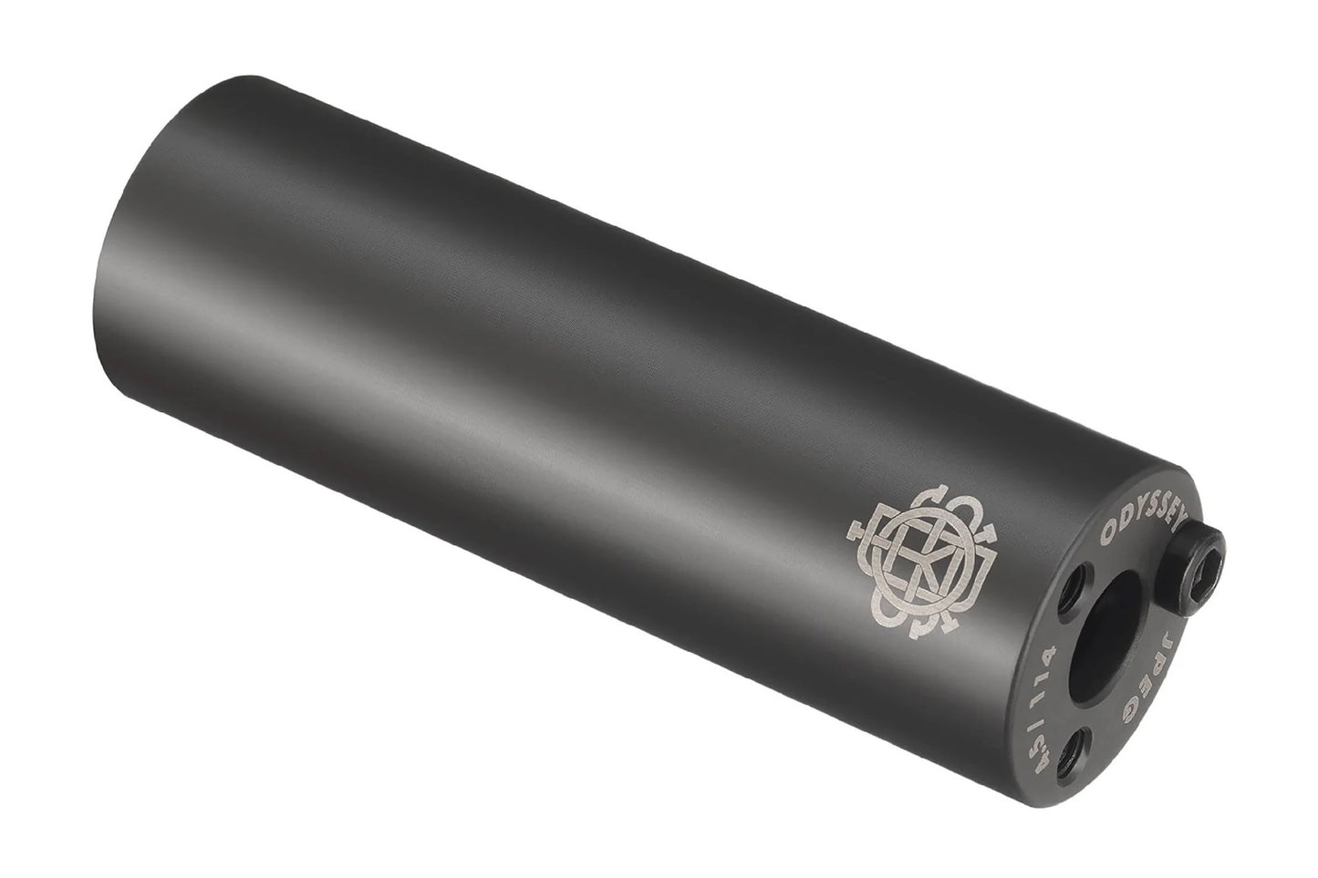 Odyssey Jpeg Axle Peg - 14mm Axle, 4.5" Length, Chromoly, Black