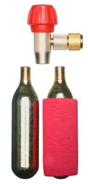 Qbp Co2 Air Zeppelin Inflator Plus Inflator Head - 16g