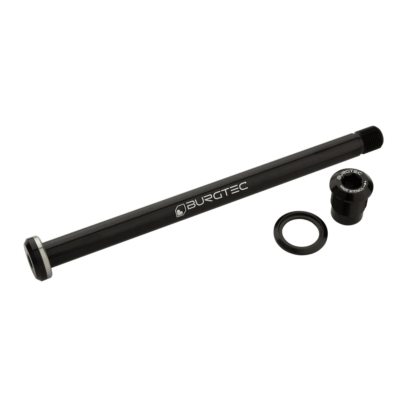 Burtec Axle Rear M12x174mm Black