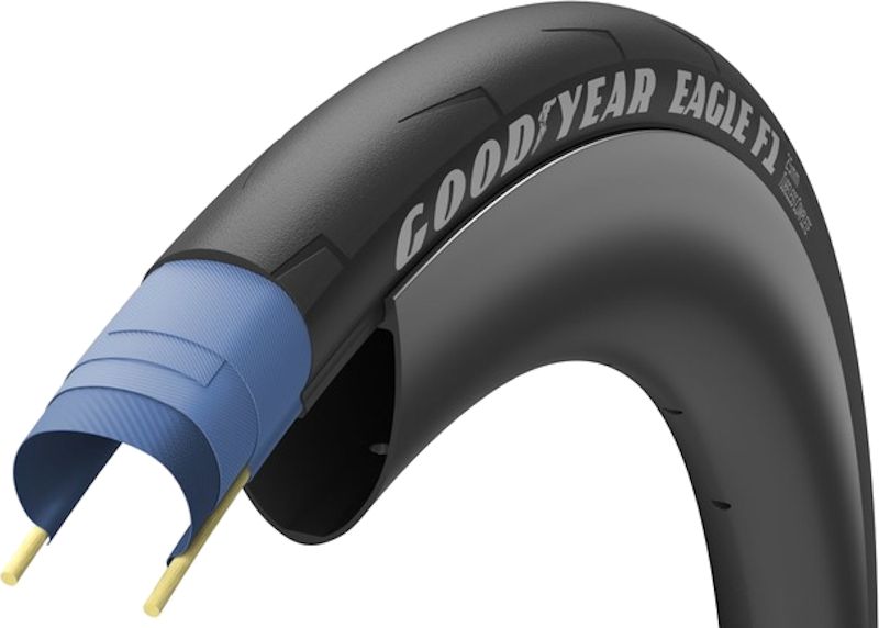 Goodyear Tyre Eagle F1 Tubeless Complete 700x28c Folding Black