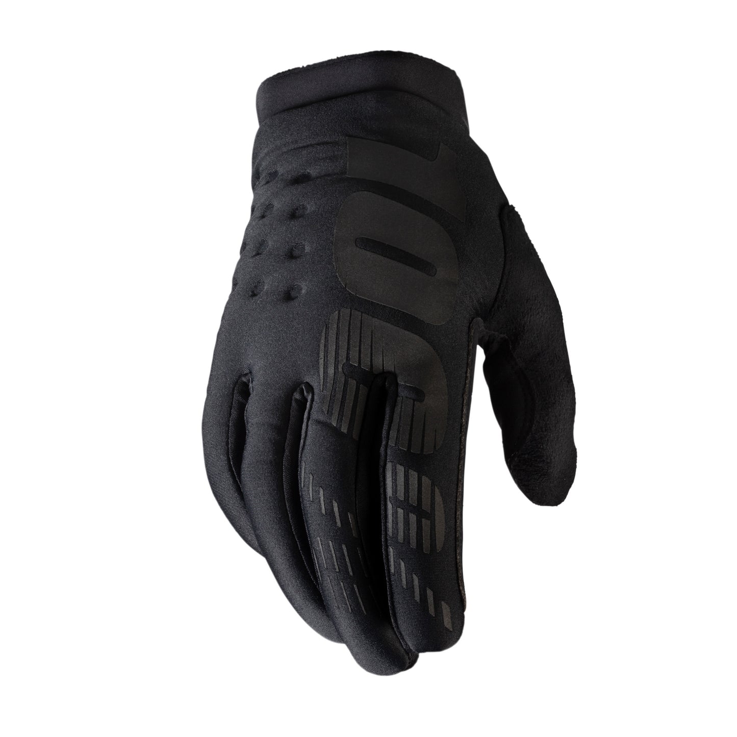 100% Glove Brisker L Black