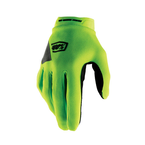 100% Glove Ridecamp L Fluo Yellow