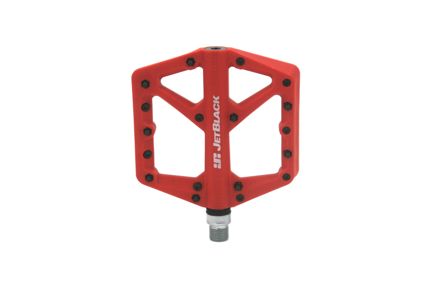 Jetblack Pedals Thermolite Mtb Flat Pedal Red