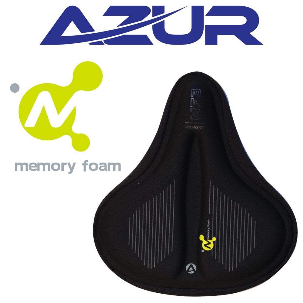 Azur Saddle Cover Ladies Memory Foam