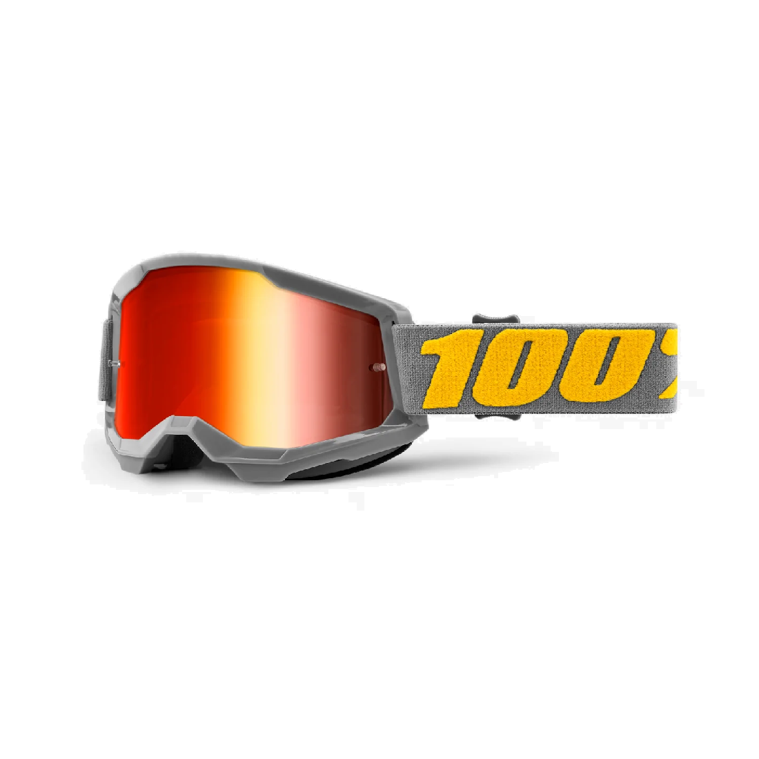 100% Goggle Strata 2 Izipizi - Mirror Red