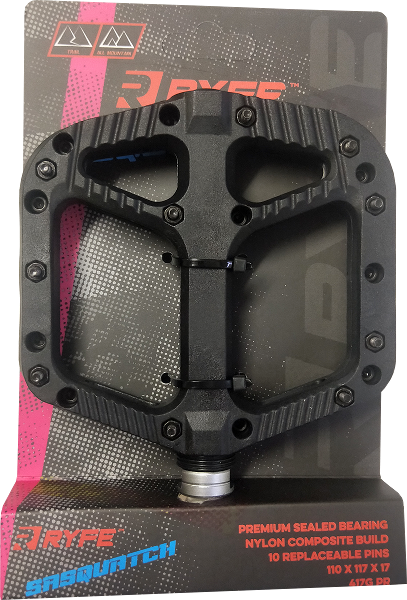 Ryfe Pedal Sasquatch Sld Black