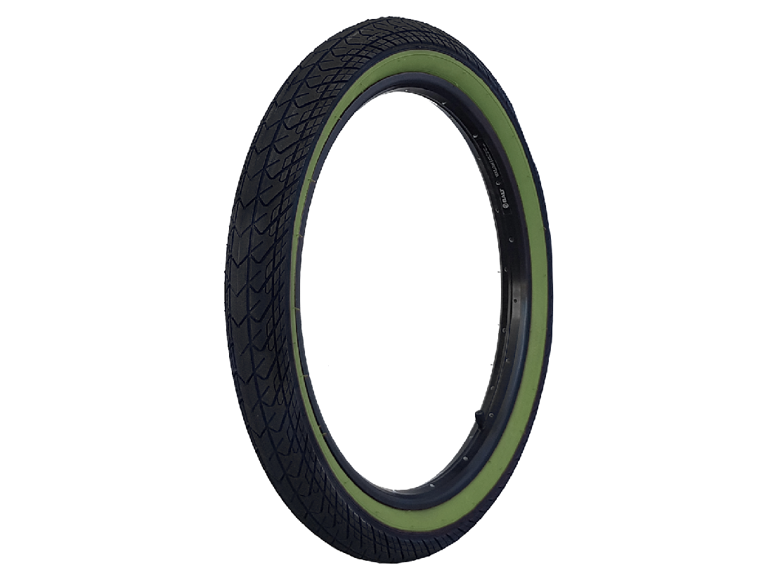 Arrow Tyre Fs 20x2.25 Black/army Green Wall