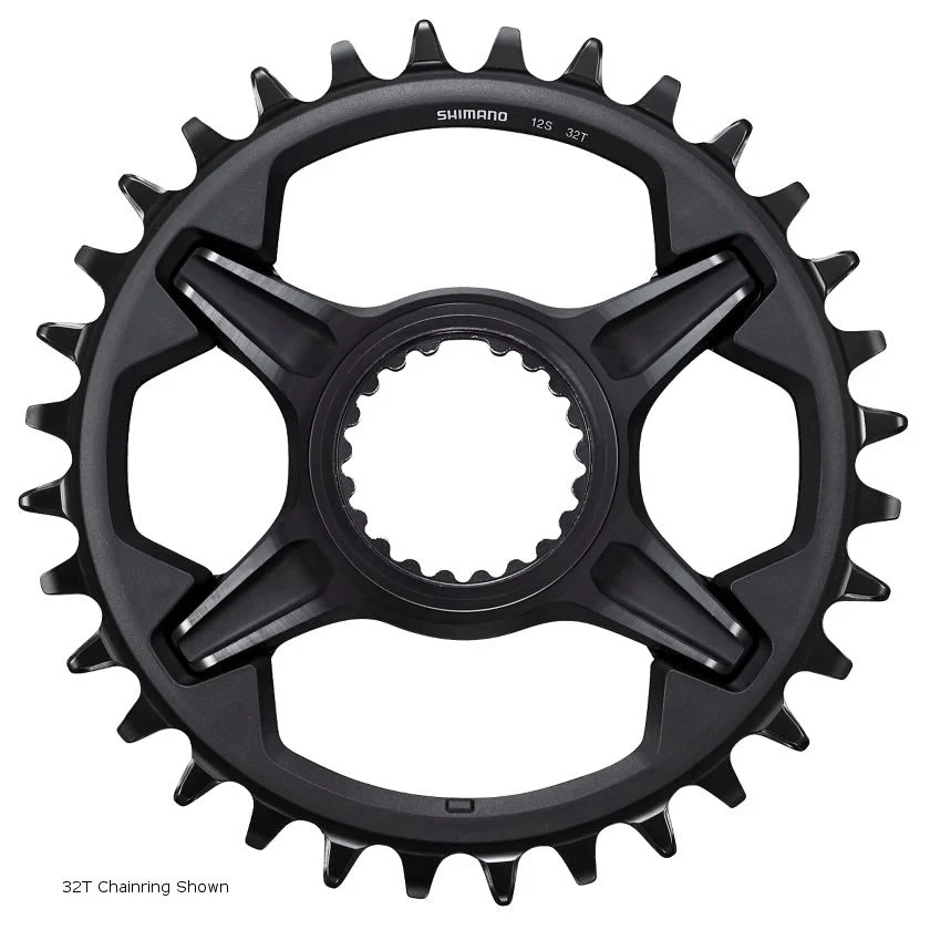 Shimano Chainring Fc-m8100-1/m8130-1 1x12 30t Blk