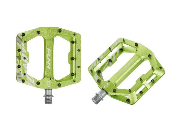 Green flat sale pedals