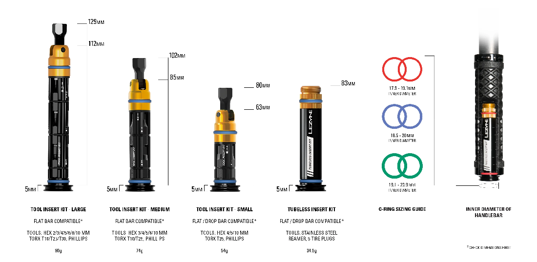 Lezyne Tool Insert Kit Medium