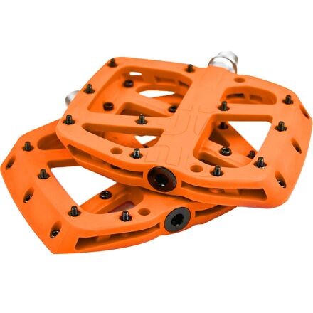 E-thirteen Pedals - Base Flat Naranja (orange)