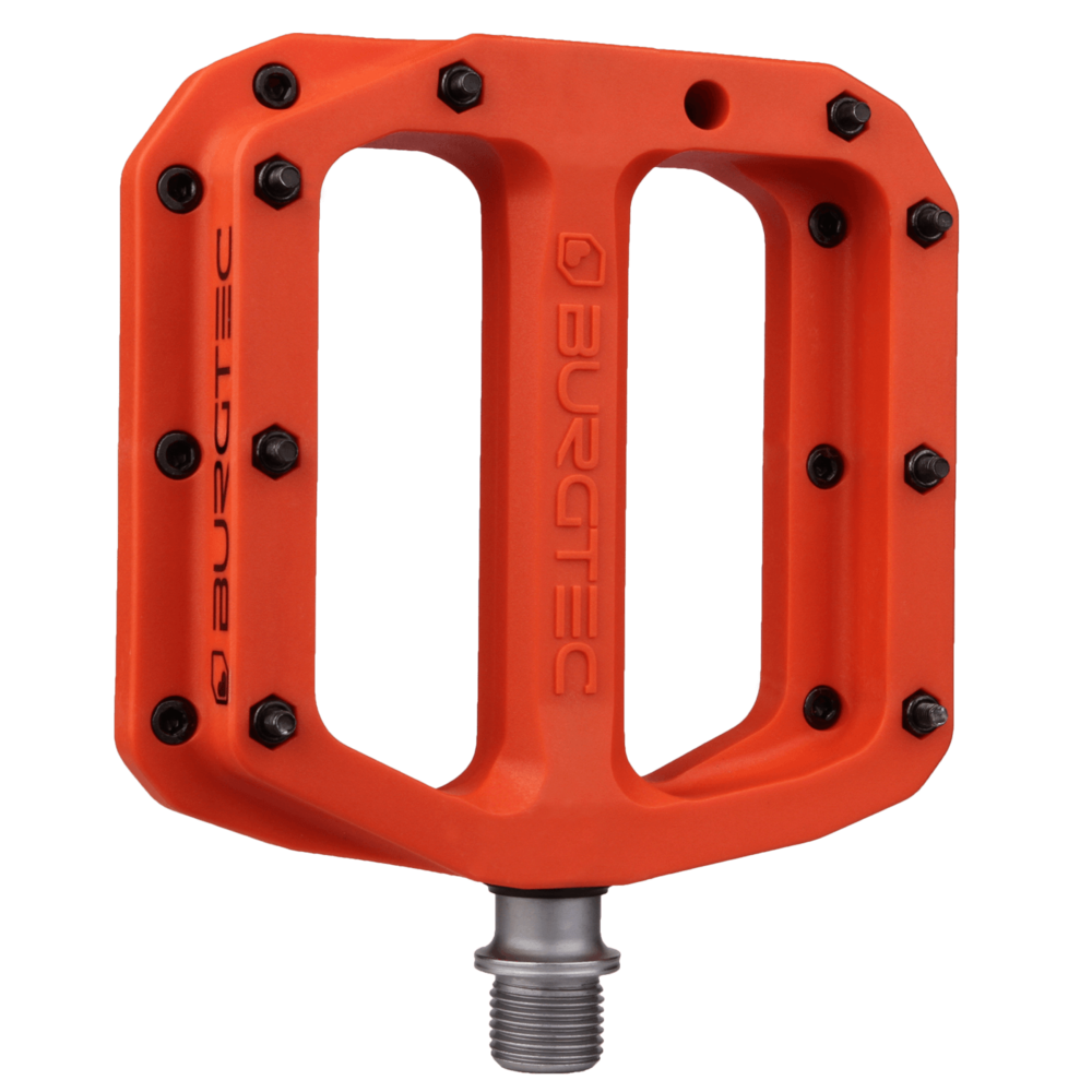 Orange online flat pedals