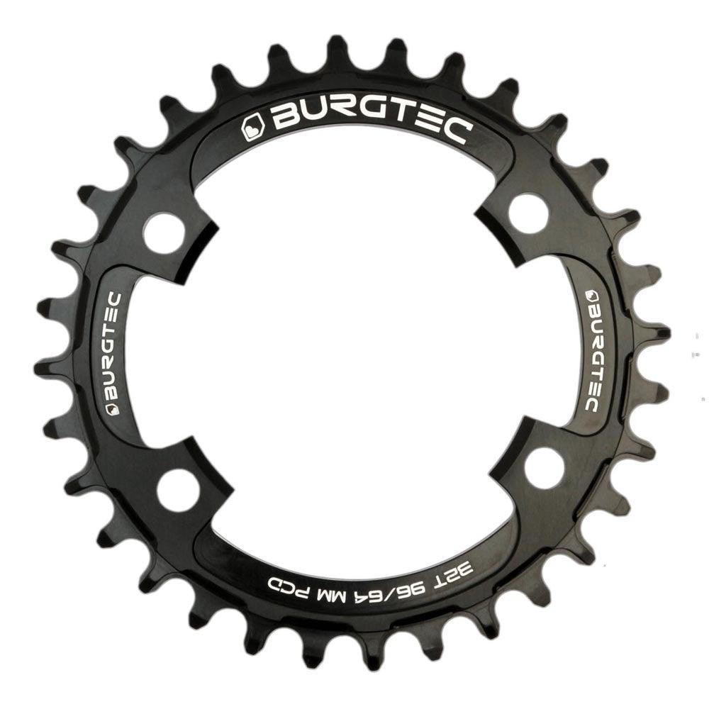 Burgtec Chainring Alloy 30t 96/64mm Bcd Xt/xtr Black