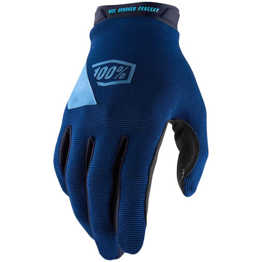100% Gloves Ridecamp, Long Finger, Medium, Blue