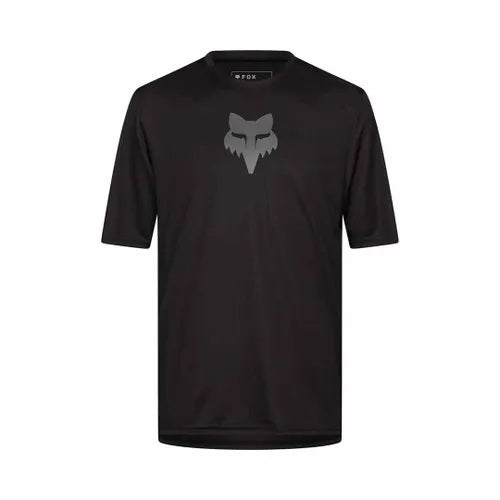 Fox Jersey Ss Fox Head S Blk