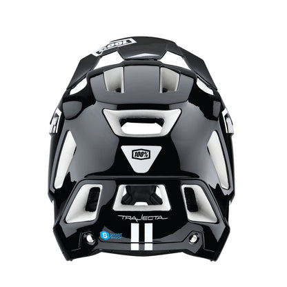 100% Helmet Trajecta Small Black / White