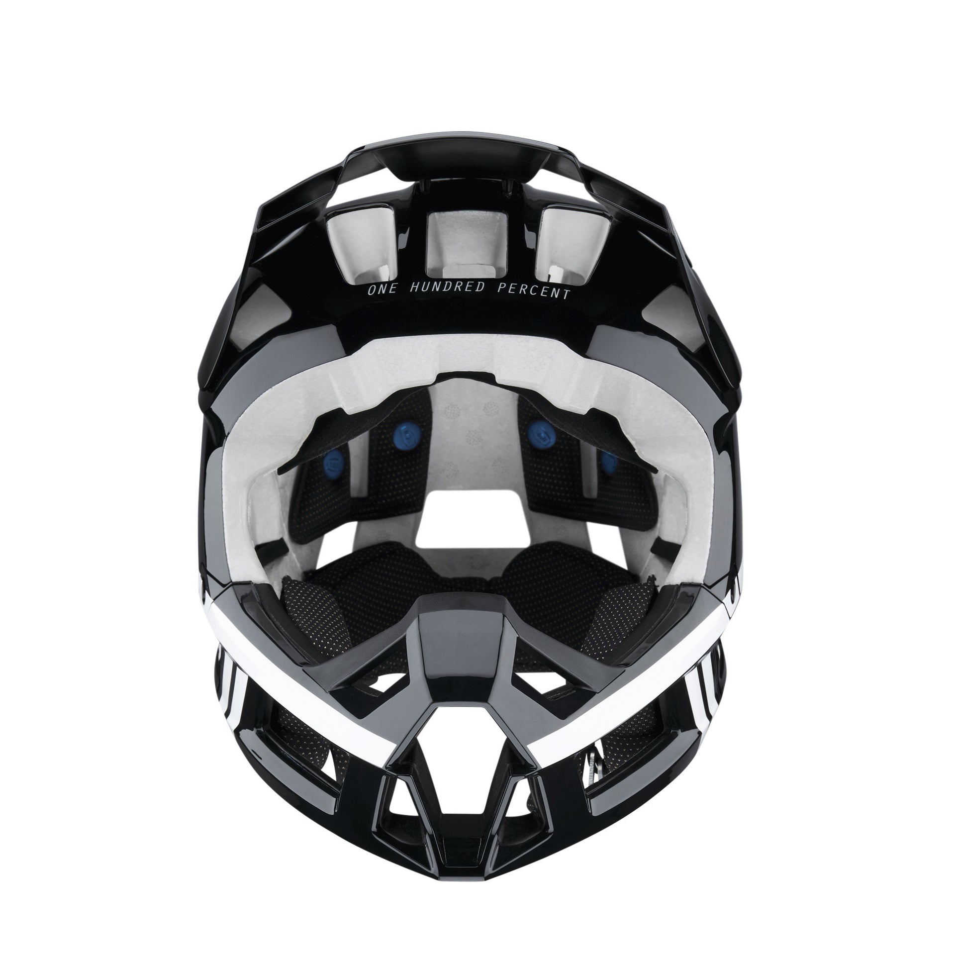 100% Helmet Trajecta Small Black / White