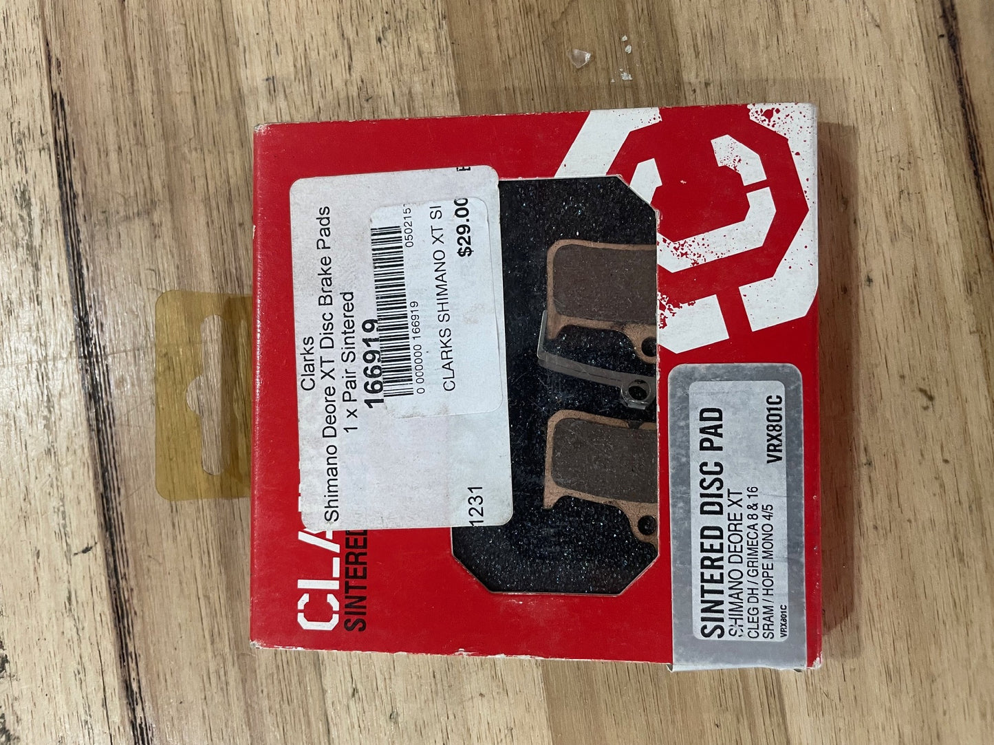 Clarks Brake Pads Shimano Xt Sintered 