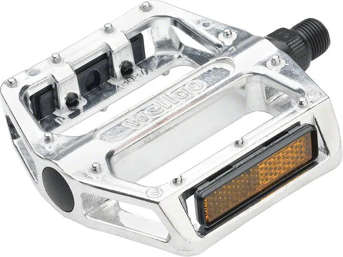 Dk Pedals Pro Platform 1/2" Silver