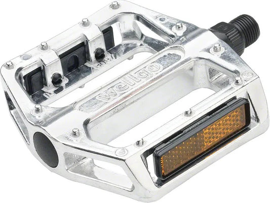 Dk Pedals Pro Platform 1/2" Silver