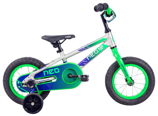 Neo Bike 12" Boys Alloy/neo Green