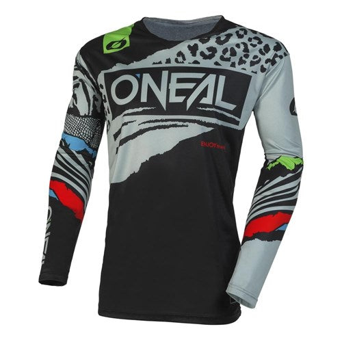 Oneal 23 Jersey Youth Wild Medium Black/grey