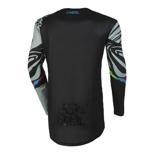 Oneal 23 Jersey Youth Wild Medium Black/grey