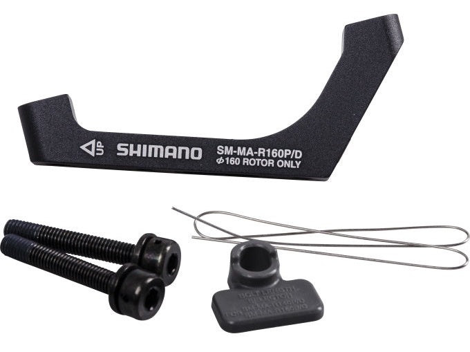 Shimano Brake Adapter Sm-ma-r160-pd 160mm Rear Flat Mount To Post Mount