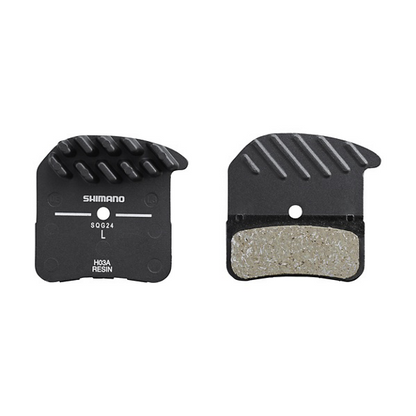 Shimano Brake Pad Br-m820 / Br-m8020 Resin H03-rf With Fin