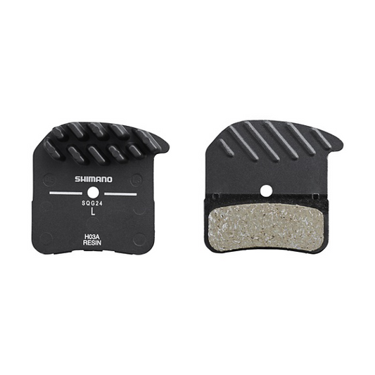 Shimano Brake Pad Br-m820 / Br-m8020 Resin H03-rf With Fin