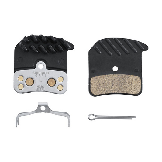 Shimano Brake Pads  Br-m8020/m640 Metal W/fin