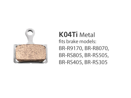 Shimano Brake Pad Bp-k04ti-mx Metal