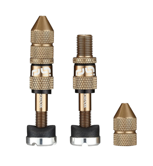 E-thirteen Valves Schader Tubeless 23-31mm Depth Bronze
