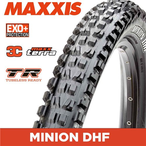 Maxxis Tyre Minion Dhf 27.5x2.5 Exo+ 3c Maxxterra Tr