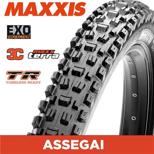 Maxxis Tyre Assegai 27.5x2.50 Folding Tr Exo 60tpi-3c Maxx Terra