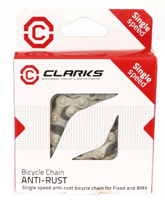 Clarks Chain 1/2 X 1/8 Ss 112links Anti Rust Silver