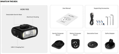Magicshine Front Light Hori 900 Dual Mount Ftr