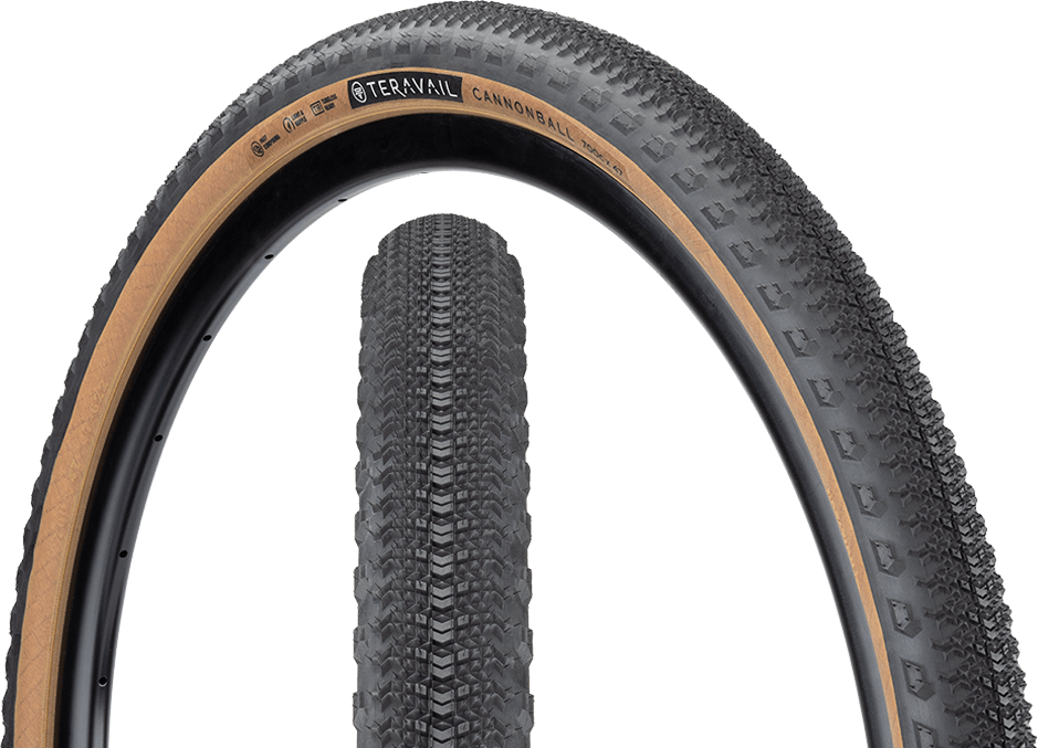 Terravail Tyre Cannonball 700x42 Tan