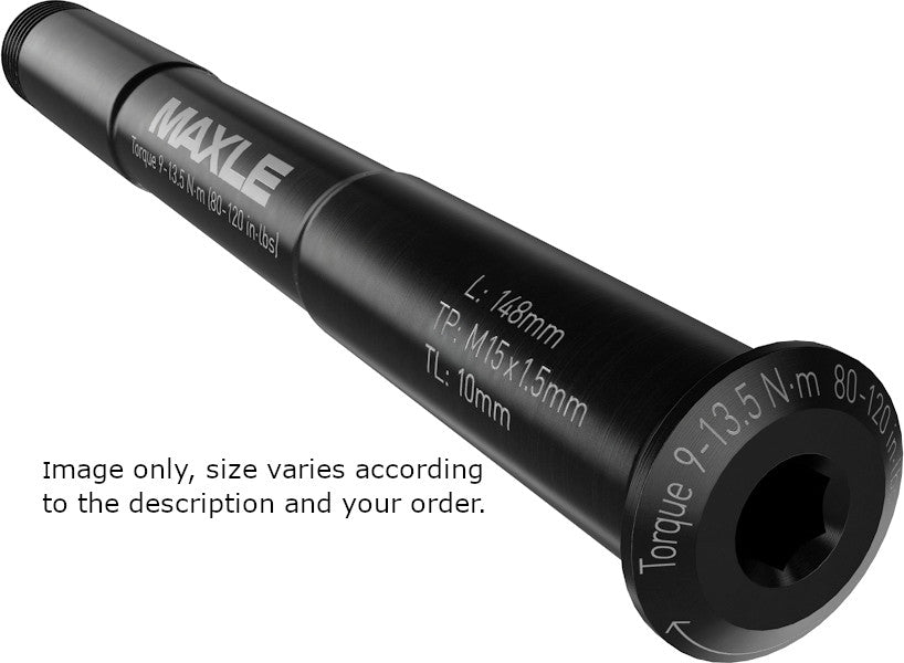 Sram Axle Front Maxle Road 12x100 Stealth 118.5mm Thrd 9mm M12x1.5