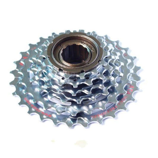 Ata Cassette 6 Speed Freewheel 14-28t Chrome