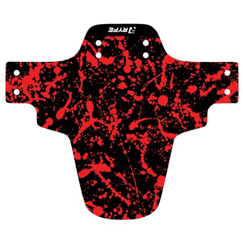 Ryfe Mud Guard Splatter Red