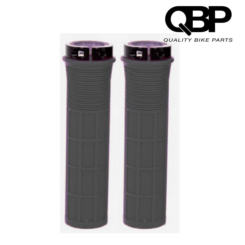 Qbp Grip Mtb Lock On 130mm Black