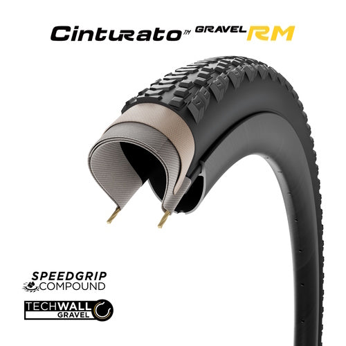 Pirelli Tyre Cinturato Rm 700x45c Techwall Blk